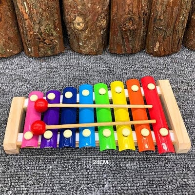 Jouet en Bois - WoodenToys™ - Xylophone - L'éveil bébé