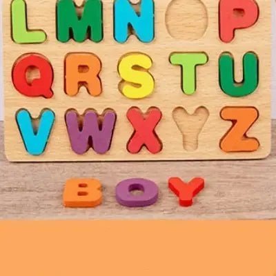 Puzzle en Bois - MontessoriToys™ - Alphabet - L'éveil bébé