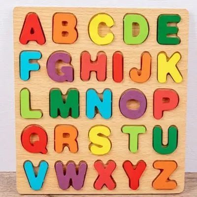 Puzzle en Bois - MontessoriToys™ - Alphabet - L'éveil bébé