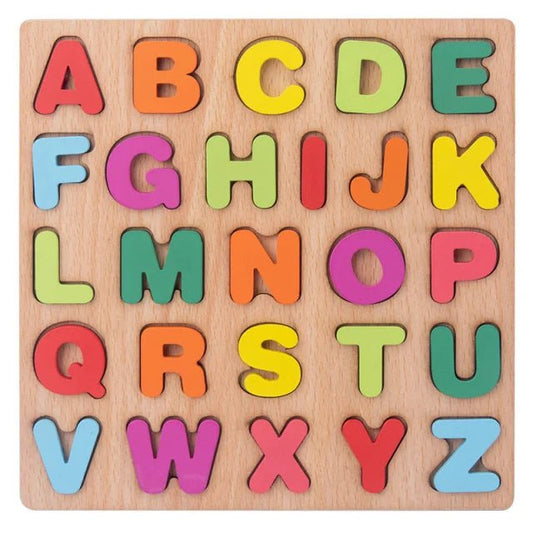 Puzzle en Bois - MontessoriToys™ - Alphabet - L'éveil bébé